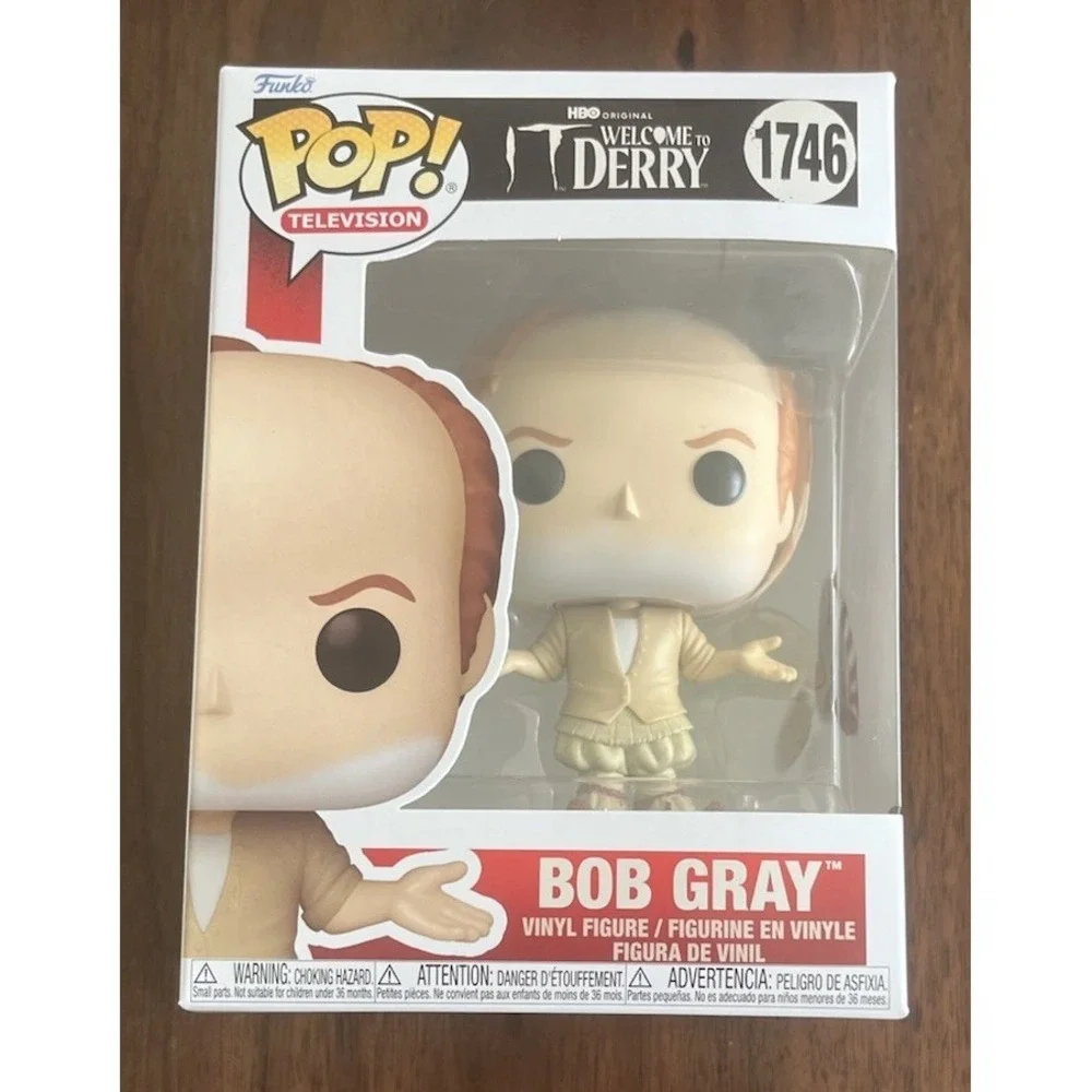 Funko Pop TV: Welcome to Derry‎ Bob Gray IT Vinyl Figure #1746